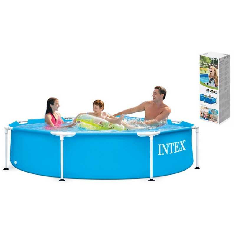 Intex Басейн каркасний 28205 NP об`єм:1828л, розмір:244х51см