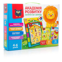 Властивості, ознаки з магнітною дошкою Vladi Toys (VT 5412-03)