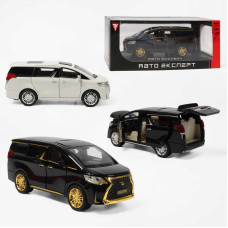 Машинка (RS-17510) авто експерт, 2 кольори, металопластик, 1:24, звук, світло, інерція, відчиняються двері, багажник та капот, в коробці