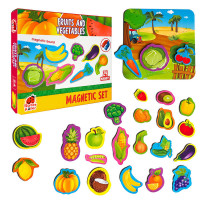 Магнітний набір Vladi Toys Овочі та фрукти (RK2090-06)