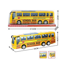 Автобус 8807 (48/2) розмір 35х8х11 см, інерція, в слюді
