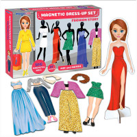 Набір магнітів Magdum Magnetic dolls (ML4032-09 EN) 27 магнітів, магнітна лялька, підставка