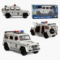 Машина (41393) авто експерт, поліція, металопластик, 1:32, звук, світло, інерція, відкриваються двері, в коробці