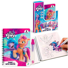 Водна DoDo розмальовка (200445)  My Little Pony , 8 сторінок, маркер
