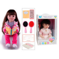 Інтерактивна лялька (TK 2670-73) wtoys, озвуч. укр. мовою, пульт, казки, пісні, відповідає на запитання, мелодії, повторюшка, в коробці