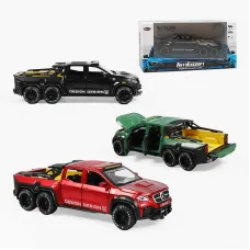 Машинка (ТК - 8452) авто експерт, 3 кольори, металопластик, 1:32, світло, звук, інерція, відчиняються двері, капот, в коробці