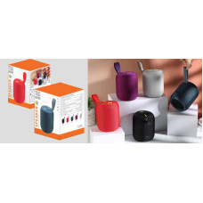 Колонка C 77905 (60) 5 кольорів, Bluetooth V 5.3, мікрофон, підтримка TF-карти, TWS, роз’єми type-С, USB, вбудований акумулятор 3,7V, в коробці, МІКС