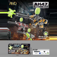 Автомат (ZY 913 A) 3 кольори, автоматичний принцип роботи, акумулятор 7.4v, стріляє орбізами, захисні окуляри, usb-кабель, орбізи, в коробці, видає