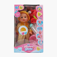 Пупс функціональний (UKA-A 0940-15) wtoys, озвучування українською мовою, звук, від батарейок, пє, ходить в туалет, в коробці