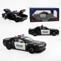 Машинка Авто Експерт (GT - 98350) поліцейська машина, металопластик, 1:24, звук, світло, інерція, двері, що відкриваються
