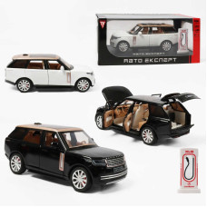 Машинка (RS-15526) авто експерт, 2 кольори, електромобіль, зарядна станція, металопластик, 1:24, звук, світло, інерція, в коробці