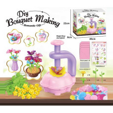 Набір для творчості (SY 025 B) інструмент, ваза, заготовки для квітів, аксесуари, в коробці