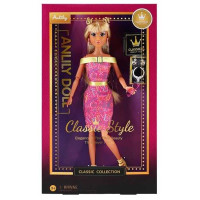 Лялька (616553) висота 30 см, шарнірні суглоби, знімний одяг та взуття, кольє, 2 пари сережок, окуляри, в коробці