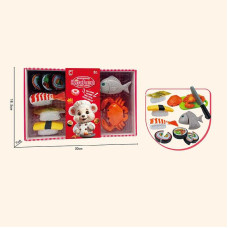 Продукти на липучці (1296 B) 9 елементів, ніж, дошка
