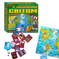 Настільна гра Ранок Подорожуємо світом (12120099У)