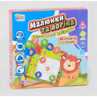 Настільна гра Малюнки та логіка - Екзотичні звірята Fun Game (UKB-B 0029)