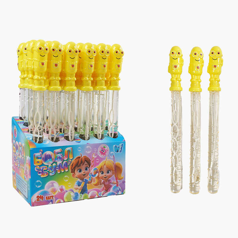 Мильні бульбашки Wtoys Герой (lk 10395) ціна за 24 штуки В блоці, , висота 36см, в коробці