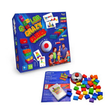 Настільна гра, що розвиває Danko Toys Color Crazy Cubes (CCC-02-01U)