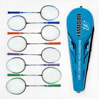 Бадмінтон tk Sport (С 64763) , 4 кольори, 2 ракетки, металевий каркас, в чохлі, видається тільки мікс видів