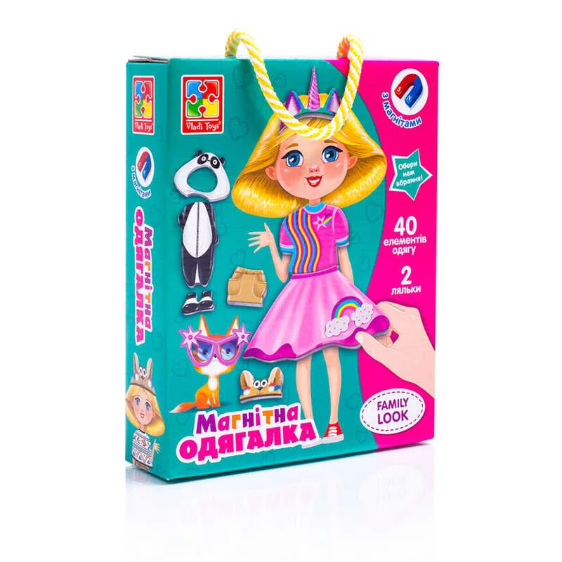 Магнітна гра-одяга Family look Vladi Toys (VT 3702-21)
