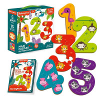 Maxi puzzle Fisher Price. Мої перші цифри Vladi Toys (VT 1711-07)