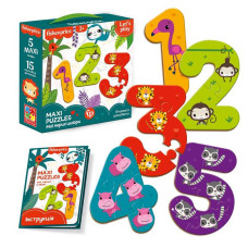Maxi puzzle Fisher Price. Мої перші цифри Vladi Toys (VT 1711-07)