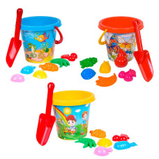 Песочный набор №1 (3091) technok toys ціна за 15 штук в упаковці
