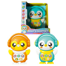 Музична іграшка “Пінгвінятко” 79713 (72/2) “WToys”, ОЗВУЧУВАННЯ УКРАЇНСЬКОЮ МОВОЮ, 8 казок, 10 пісень, віршики, тварини, підсвічування, в коробці