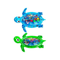 Килимок водяний (C 68089) 100х84х8 см, фігурки морських жителів