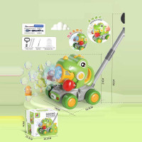 Каталка з мильними бульбашками (8531) акумулятор 3.7 v, usb кабель, підсвічування, пляшечка з розчином, в коробці