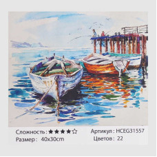 Картина за номерами TK Group (31557) Човни