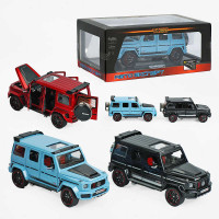 Джип Авто Експерт (77070) металопластик, 1:24, звук, світло, інерція, рухомі елементи, 2 режими, викрутка