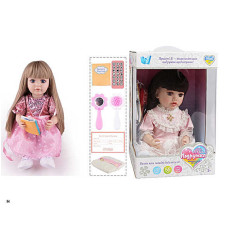 Інтерактивна лялька (TK 7311-18) wtoys, озвуч. укр. мовою, пульт, казки, пісні, відповідає на запитання, мелодії, повторюшка, в коробці