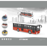 Автобус CLM 0771 B (96/2) металопластик, інерція, звук, підсвічування, рухомі елементи, в коробці