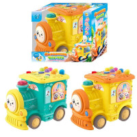 Музичний паровозик WToys (95606) озвучування українською мовою, казки, пісні, скоромовки, загадки, пальчикові ігри