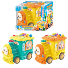 Музичний паровозик WToys (95606) озвучування українською мовою, казки, пісні, скоромовки, загадки, пальчикові ігри