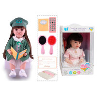 Інтерактивна лялька (TK 9045-85) wtoys, озвуч. укр. мовою, пульт, казки, пісні, відповідає на запитання, мелодії, повторюшка, в коробці