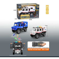 Спецтехніка (YM 9900 B) 3 кольори, звуки, підсвічування, інерція, дверцята відкриваються, в коробці, видається тільки мікс видів