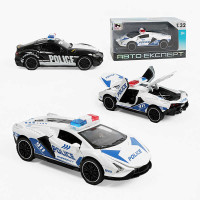 Машинка MG-28115 (96/2) 2 види, "Авто Експерт", металопластик, 1:32, світло, звук, інерція, відчиняються двері, капот, багажник, в коробці, МІКС