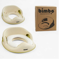 Накладка на унітаз (BM-09920) bimbo, 31х34х11 см, знімне м’яке сидіння, в коробці