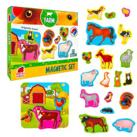 Магнітний набір Vladi Toys Ферма з дошкою (RK2090-01)
