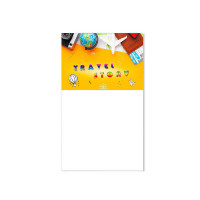 Блокнот Jumbi (story / В) на магните Travel ідпустка 9789655321869