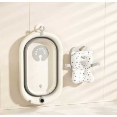 Ванночка дитяча складна Bimbo (0751-36) розмір 76х4721см, клапан зливу, розкладні ніжки, електронний датчик температури, матрац, в коробці