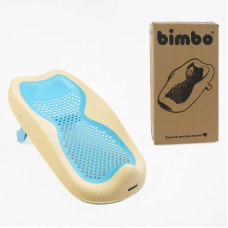 Підставка для ванни (BM-16322)  Bimbo, 27х52х20 см, силіконова перфорована основа, в коробці