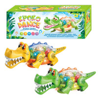 Крокодил WToys (36195) українська озвучка, рухомі шестерні, рухається, пісня, підсвічування