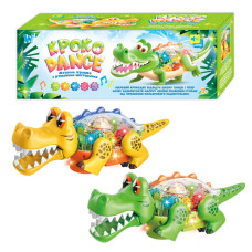 Крокодил WToys (36195) українська озвучка, рухомі шестерні, рухається, пісня, підсвічування