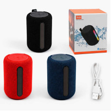 Колонка C 77569 (80) 5 кольорів, Bluetooth V5.1, LED-підсвічування, підтримка TF-карти, USB, вбудований акум. 3,7V, в коробці, ВИДАЄТЬСЯ МІКС ВИДІВ