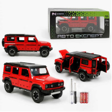 Машинка N-4761-83 (24) "Авто Експерт", металопластик, парогенерація, 1:24, світло, звук, інерція, відчиняються двері, в коробці, МІКС