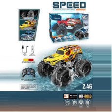 Радіокерована машина (XB 1245) акумулятор 3.7 V, USB кабель, пульт 2.4G, масштаб 1:18, гумові колеса, водонепроникна