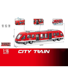 Потяг WY 920 A (18) звуки, підсвічування, інерція, гумові шини, дверцята відкриваються, масштаб 1:16, в коробці